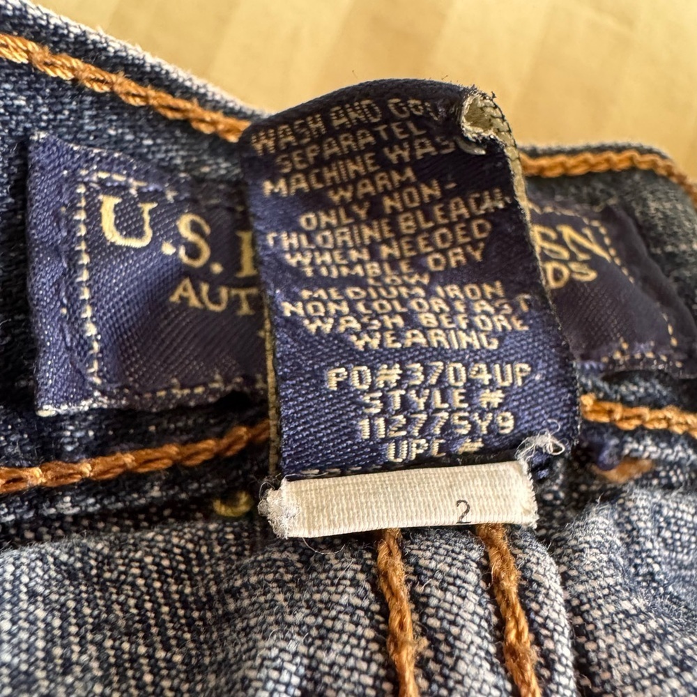 U.S. Polo Assn. Indigo Jean Shorts Size 40 - Picture 9 of 11